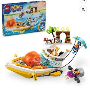 LEGO Sonic the Hedgehog: Tails’ Adventure Boat Building Toy, 76997 NIB